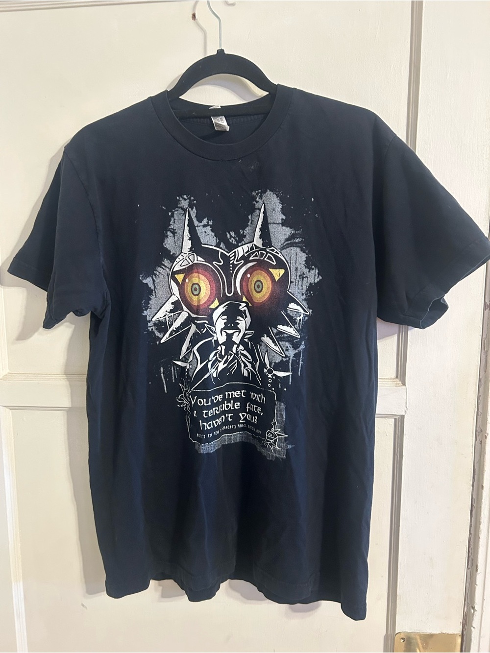 American apparel legend of Zelda majoras mask tee Nintendo